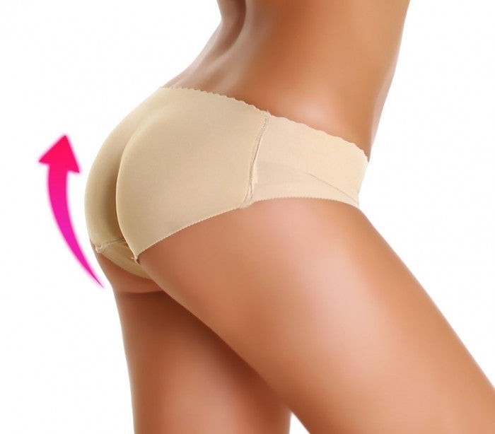 22025 Culotte rembourrée en microfibres effet push-up sans couture