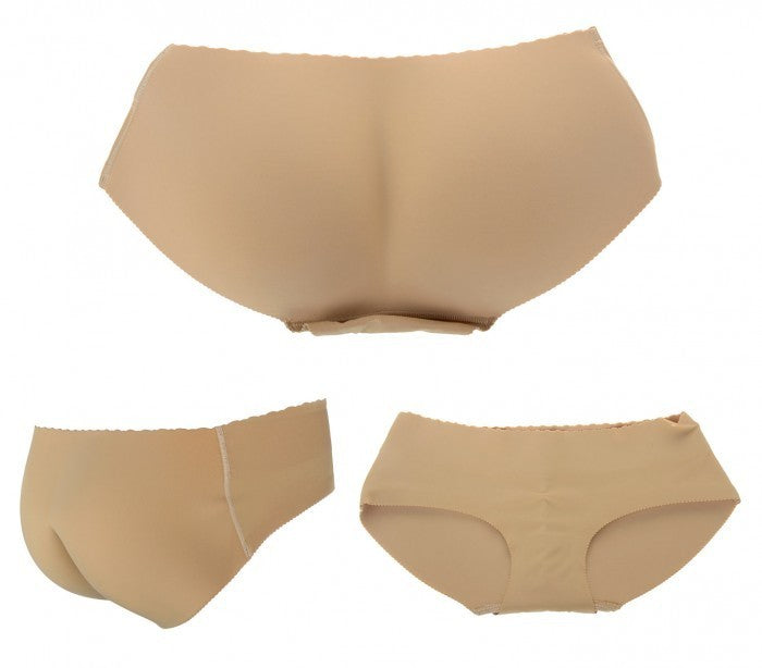 22025 Culotte rembourrée en microfibres effet push-up sans couture