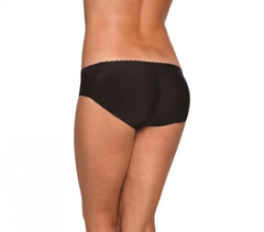 22025 Culotte rembourrée en microfibres effet push-up sans couture