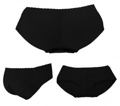 22025 Culotte rembourrée en microfibres effet push-up sans couture