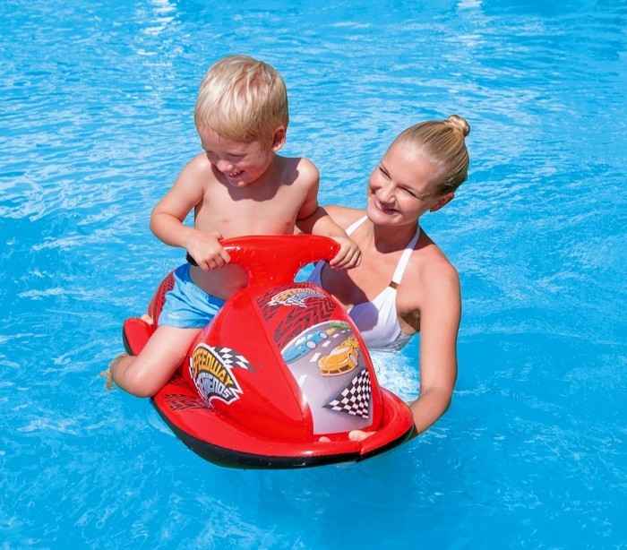 41001 Jet ski Race gonflable chevauchable pour enfant Bestway 89x46 cm 