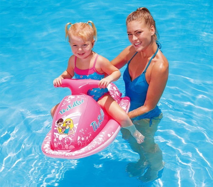 41001 Jet ski Race gonflable chevauchable pour enfant Bestway 89x46 cm 