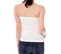 F3112 Pack de 6 tops bustiers longs assortiment de couleurs mod. Simple