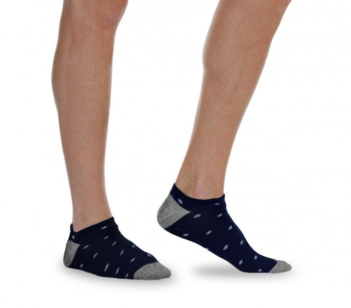 MD-3006 Pack de 12 paires de socquettes hommes mod. GEOMETRIC t. unique 40/46