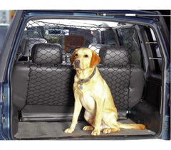 990013 Filet pare-chien en maille élastique pour transport des chiens en voiture