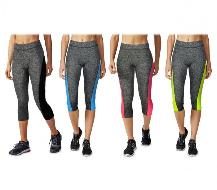 KZ-150 Leggings de sport femmes tissu technique gym et running longueur genoux