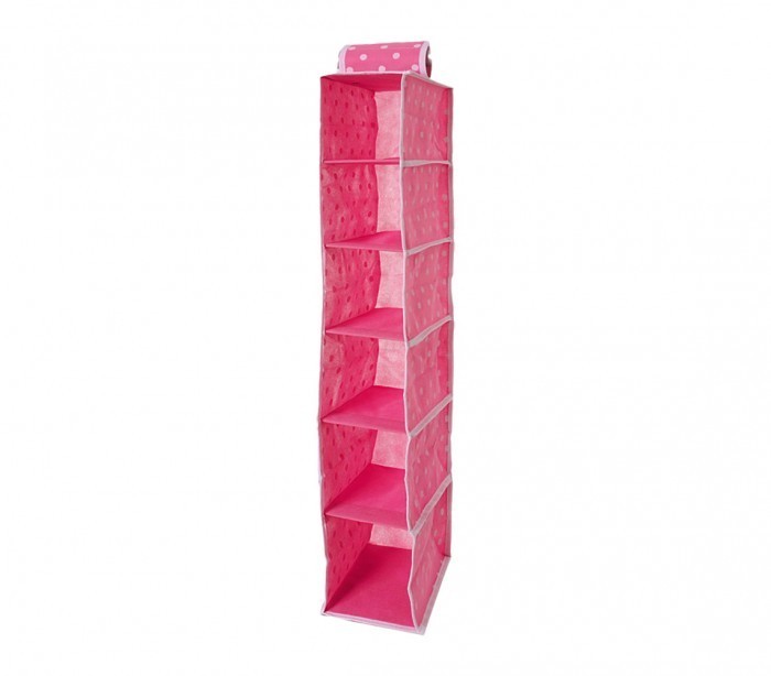 782608 Organisateur de vêtements à suspendre 6 tablettes 15 x 28 x 90 cm