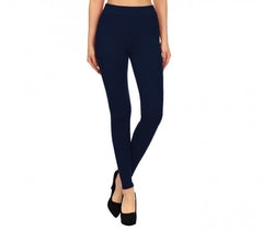BM03 Leggings en coton extensibles pour femmes couleurs tendances gris noir bleu