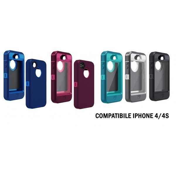 Coque pour Iphone 4/4s  divers coloris