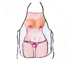 748986 Idée de cadeau tablier femme sexy avec des seins en relief en peluche