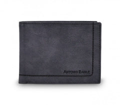Portefeuille pour hommes 8806-PSB25 en cuir ANTONIO BASILE avec portemonnaie