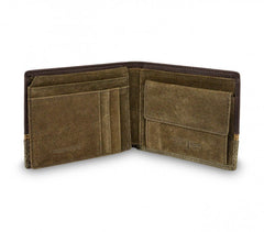 Portefeuille pour hommes 8806 PSB30 en cuir ANTONIO BASILE avec portemonnaie