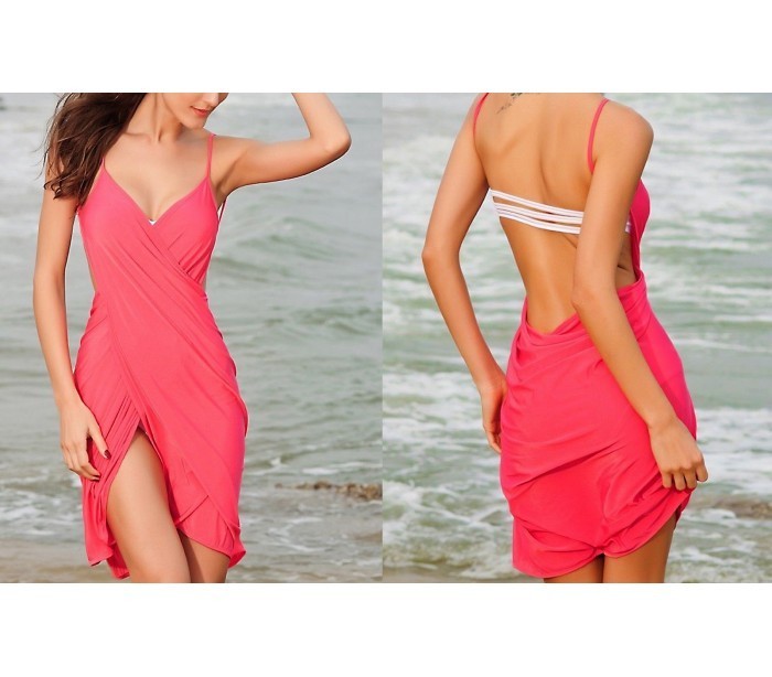 Sarong paréo Cover Up Bikini Wrap robe de maillot de bain convertible