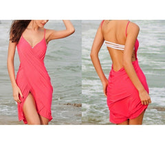 Sarong paréo Cover Up Bikini Wrap robe de maillot de bain convertible