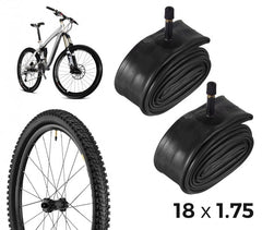 Kit de 2 chambres à air pour vélo 304598 réparation des crevaisons 18 x 1.75