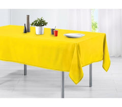 Nappe pour table en coton 150x200 en différentes couleurs 