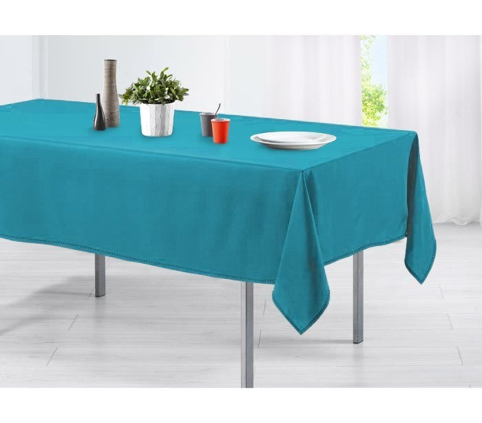 Nappe pour table en coton 150x200 en différentes couleurs 