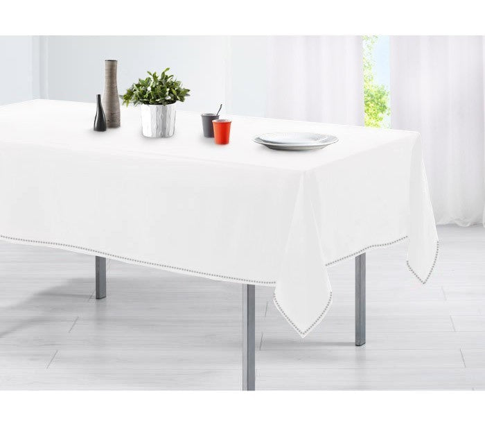 Nappe pour table en coton 150x200 en différentes couleurs 