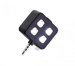221791 Mini Flash à 4 LED pour selfies compatibles avec Samsung et Apple
