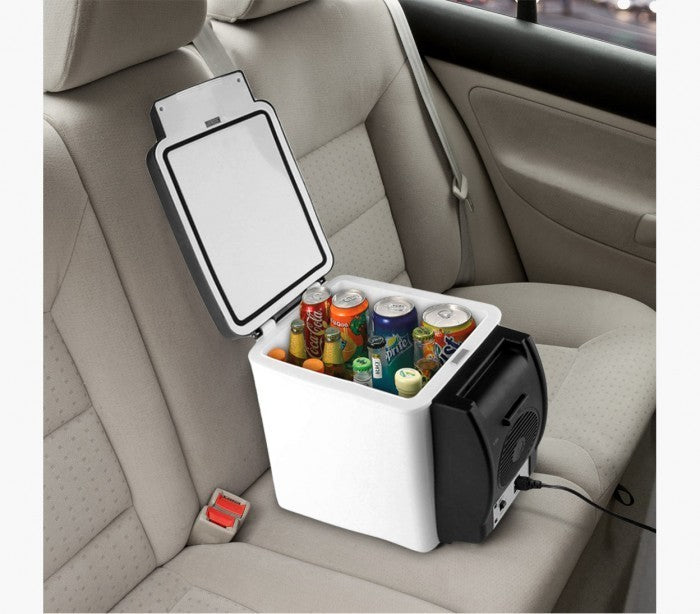 203002 Frigo portable pour voiture 2 en 1 chaud et froid de 6L alimentation 12V