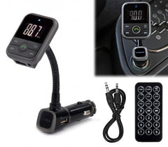 Kit bluetooth MAINS LIBRES libre appels et lecture mp3 entrée USB et carte sd