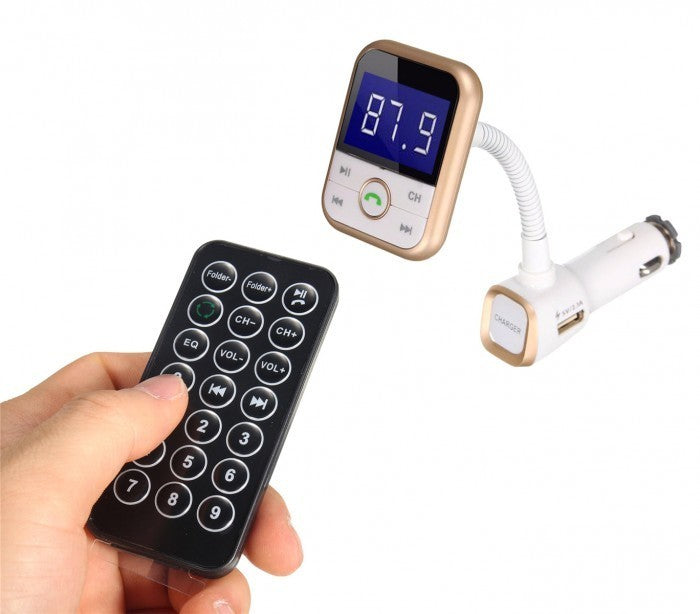 Kit bluetooth MAINS LIBRES libre appels et lecture mp3 entrée USB et carte sd