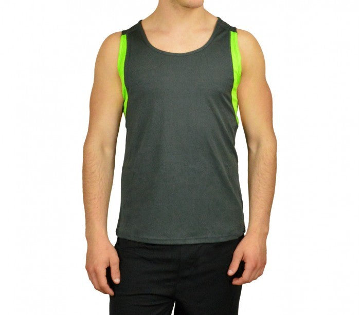KZ-325 Débardeur de sport hommes modèle TECHNO du S au XL