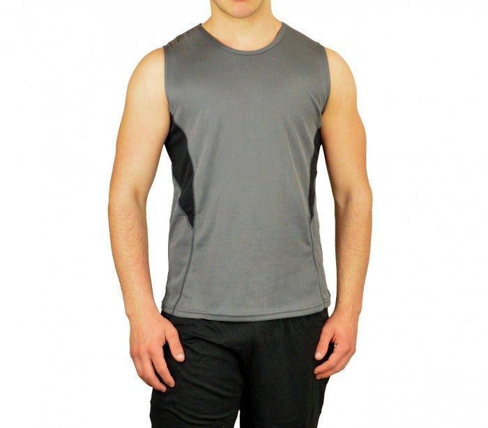 KZ-332 Débardeur de sport hommes modèle TECHNICOLOR  du S au XL