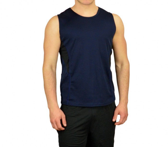 KZ-332 Débardeur de sport hommes modèle TECHNICOLOR  du S au XL