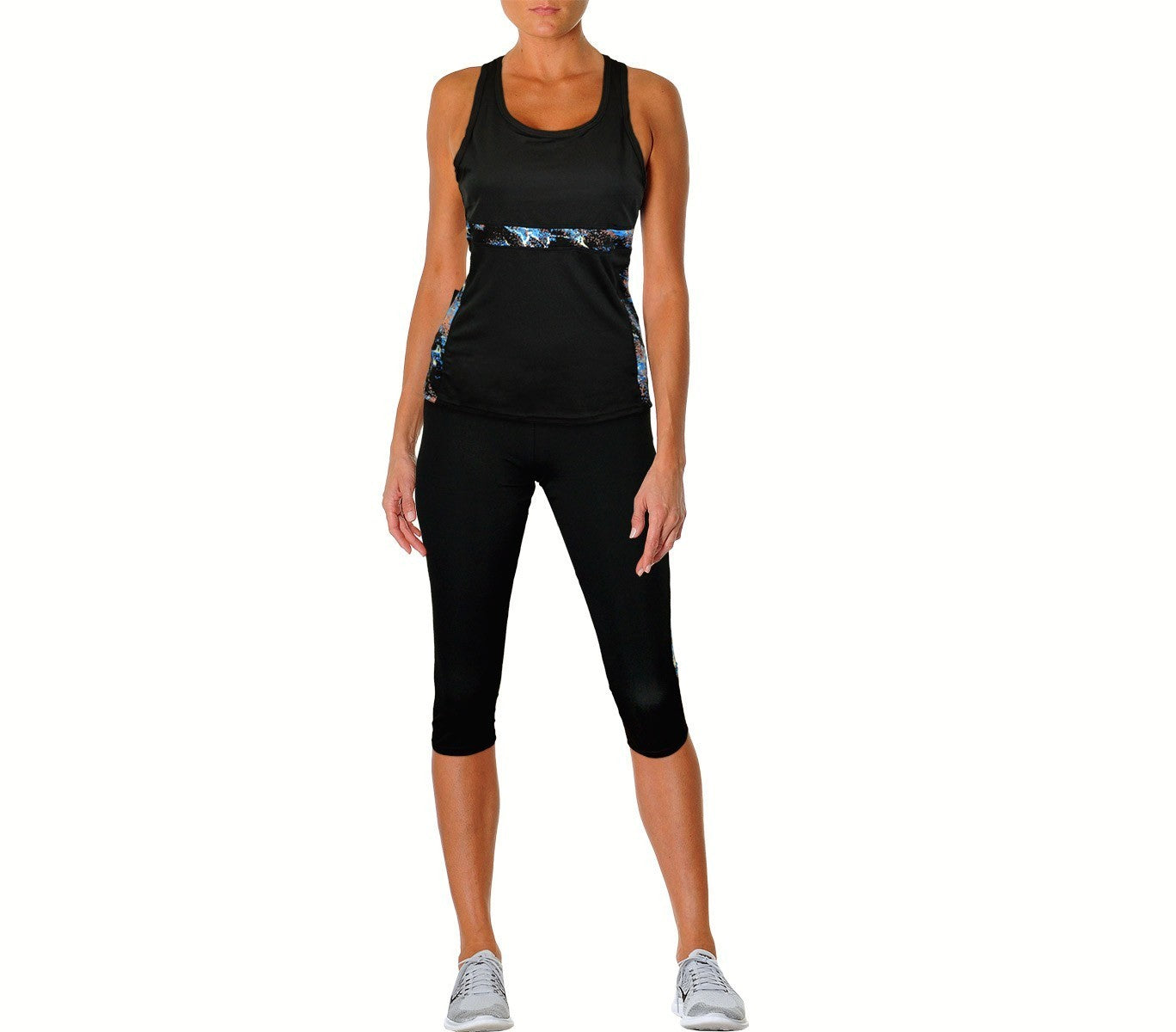 Ensemble de sport pour femmes GUINONE débardeur et leggings mollet en 3 couleurs