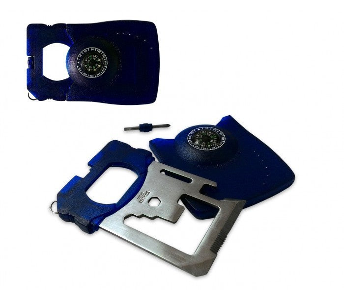 Multi-outils 11 en 1- carte survie - multi-fonction