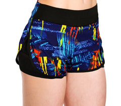 Short de sport pour femmes KZ 303 avec doublure intérieure moulante