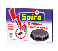  Encadré 6 pièges anti-blattes LOOP 602243 inodore adapté à l'intérieur