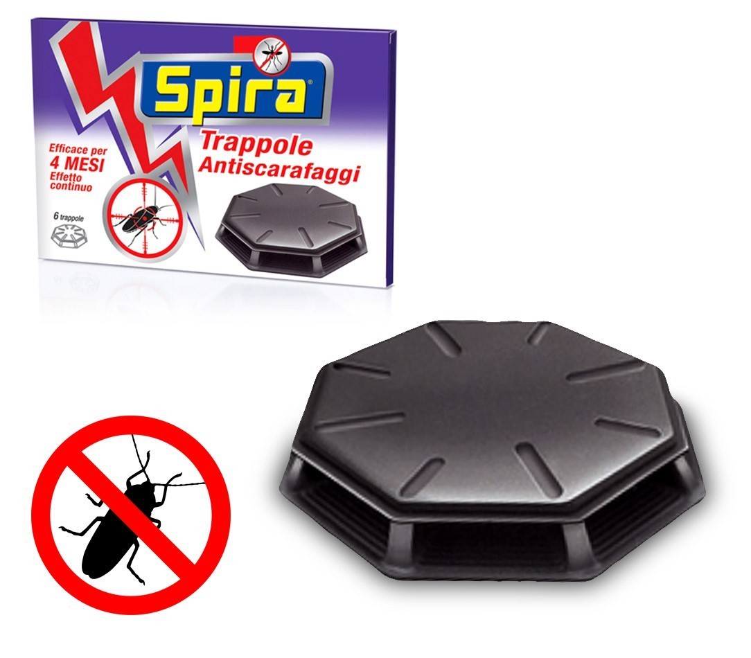  Emballage 18 pièges anti-blattes LOOP 602243 inodore adapté pour l'intérieur