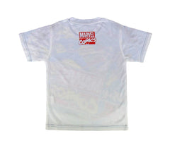 T-shirt enfant MARVEL COMICS 2200001985 perforé parcelle de 6 à 12 ans