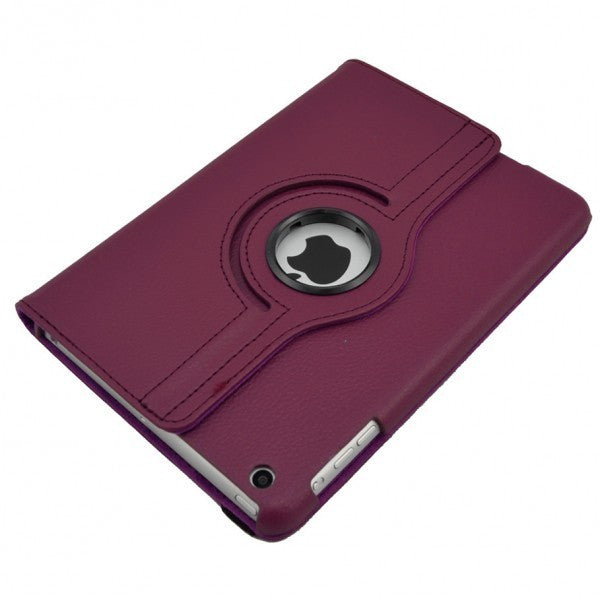 Housse compatible pour iPad en cuir synthétique 2-3-4 rotation de 360 degrés