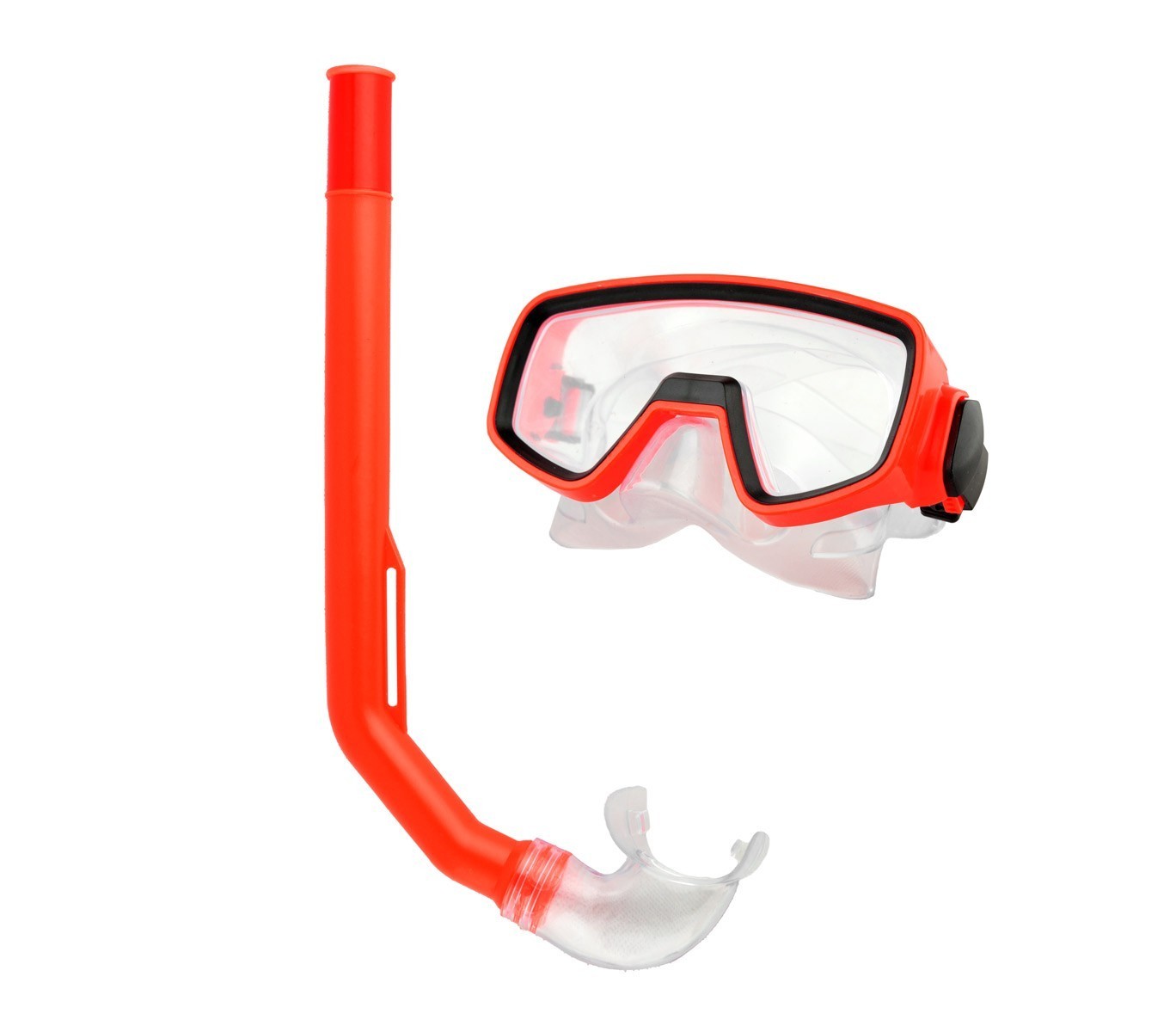256459 Kit masque et tuba pour les enfants réglable EVERTOP en plusieurs couleur