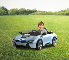  LT838 Voiture électrique pour enfants BMW monoplace i8 12V avec télécommande