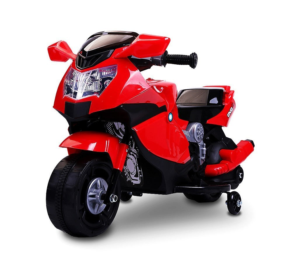 Moto de course électrique LT862 6V pour enfant avec sons et lumières réalistes