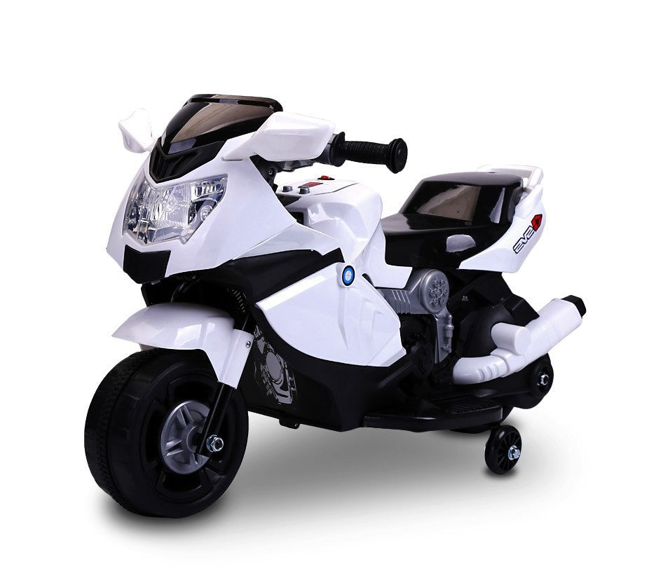 Moto de course électrique LT862 6V pour enfant avec sons et lumières réalistes