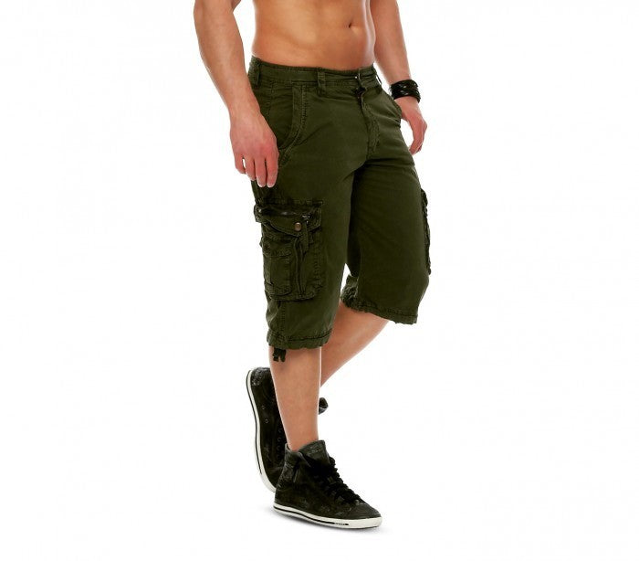 Bermuda pour homme 626 mod. JUNGLE multipoches tailles du 44 au 54 genoux