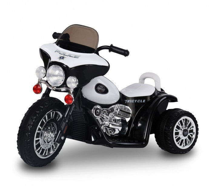 Moto électrique LT846 pour enfant POLICE 3 roues 6V sons et lumières réalistes