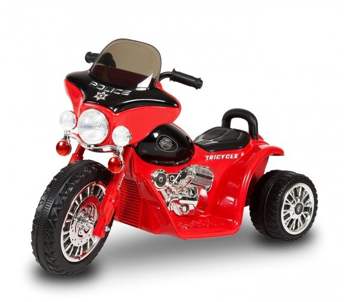 Moto électrique LT846 pour enfant POLICE 3 roues 6V sons et lumières réalistes