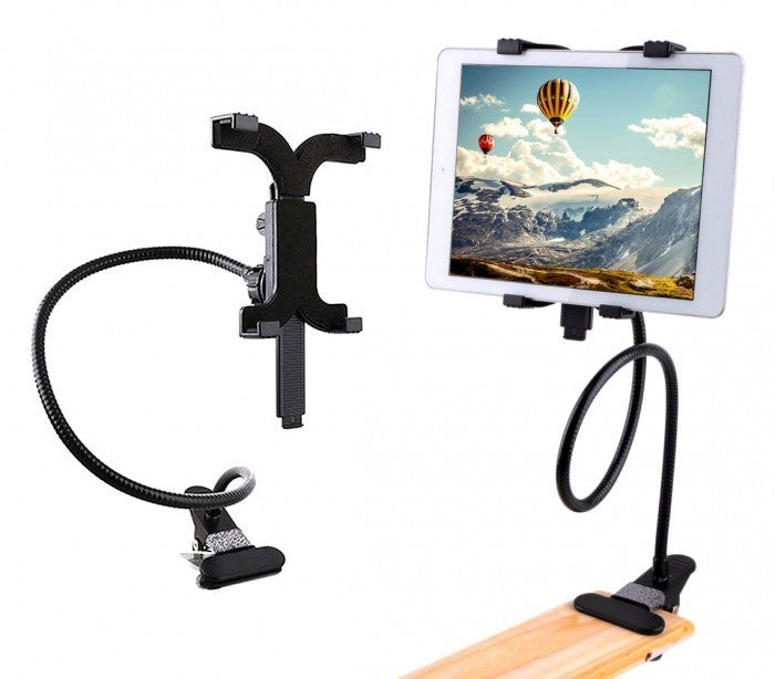 410108 Support universel métallique flexible pour tablette avec pince