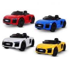 Voiture électrique LT871 pour enfant AUDI R8 monoplace 3-5 Km/h lumière et son