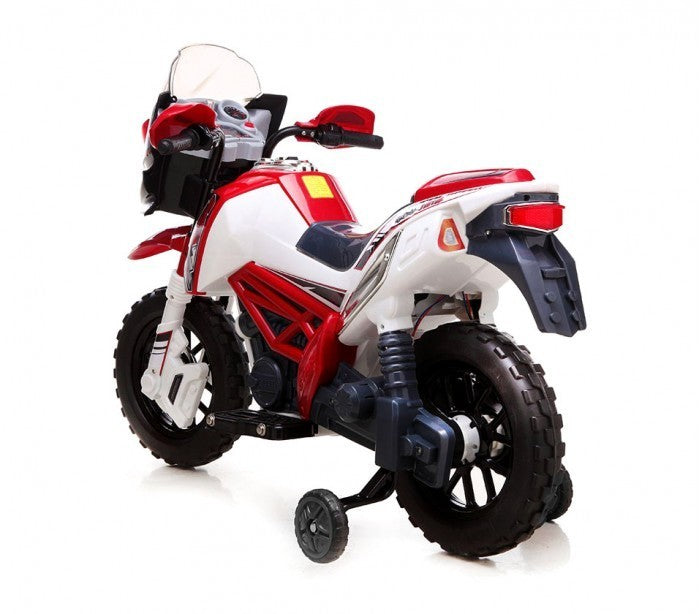 Moto électrique LT812 pour enfant MOTO CROSS avec double moteur 6 / 12V