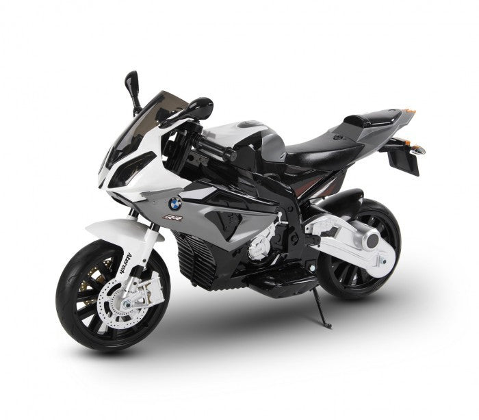 Moto électrique LT832 pour enfants BMW siège en cuir démarrage à clef