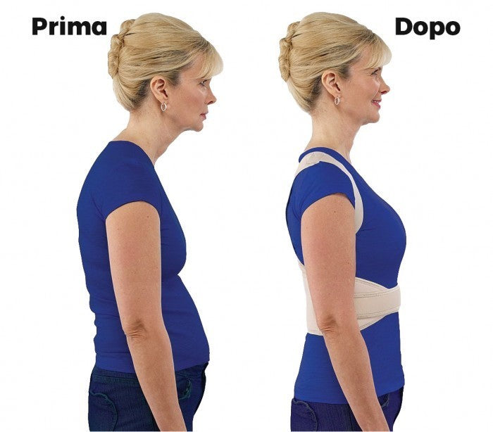 Ceinture de soutien lombaire posturale BEST POSTURE épaule dos mixte et réglable