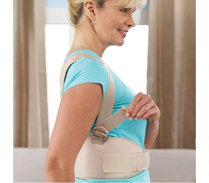 Ceinture de soutien lombaire posturale BEST POSTURE épaule dos mixte et réglable