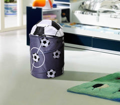 748235 Corbeille à jouet ou panier à linge pliant cadre métallique 63 x 37cm